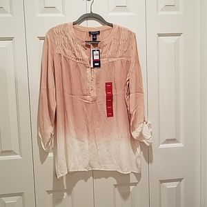 NWT Bandolino XL long sleeve shirt